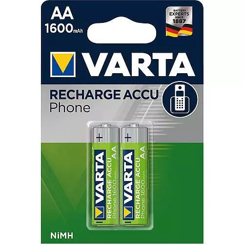 Varta NiMH-Akku AA 1,2 V 1600mAh 2-Blister