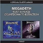 Megadeth : Classic Albums: Rust in Peace/Countdown to Extinction CD 2 discs