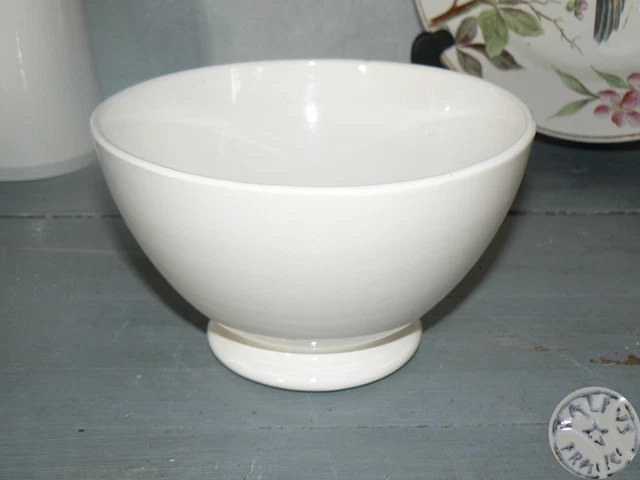 GRAND BOL BLANC Ancien Digoin EUR 12,00 - FR
