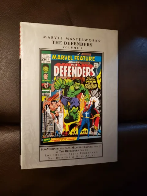 Marvel Masterworks: The Defenders (2008) Volume 1 Hardcover Used Very Good