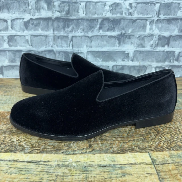 MENS BLACK VELVET Loafers from ZARA £26.00 - PicClick UK display picture 3