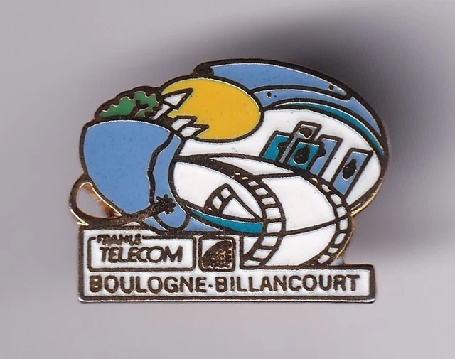 Rare Pin's Pins.. Ptt La Poste France Telecom Quality Lens ~Bs