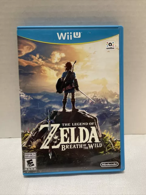 The Legend of Zelda: Breath of the Wild - Wii U Untested No Scratches