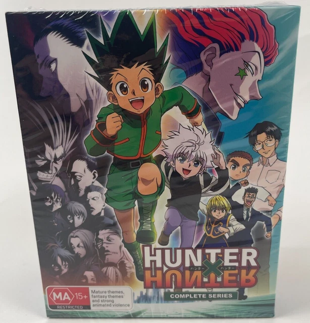 HUNTER X HUNTER - Complete Series All 148 Episodes - Blu Ray Region B