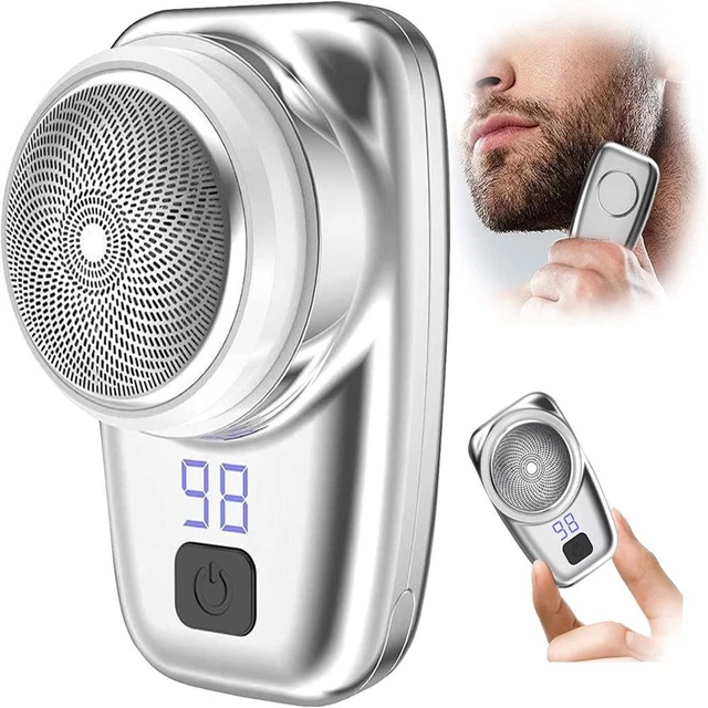 de afeitar eléctrica Para afeitar la barba de los hombres Mini-afeitadora