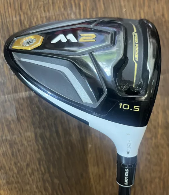 Taylormade M2 Driver / 10.5 Degree / Stiff Flex Fujikura Pro 60 Shaft