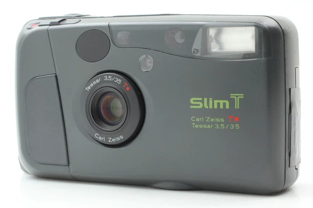 Read [Exc+5 LCD Works] Kyocera Slim T Yashica T4 35mm film Camera From JAPAN
