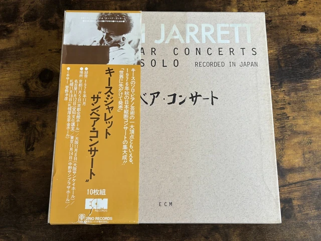 KEITH JARRETT SUN Bear Concerts Piano Solo CD Box Set Recorded in