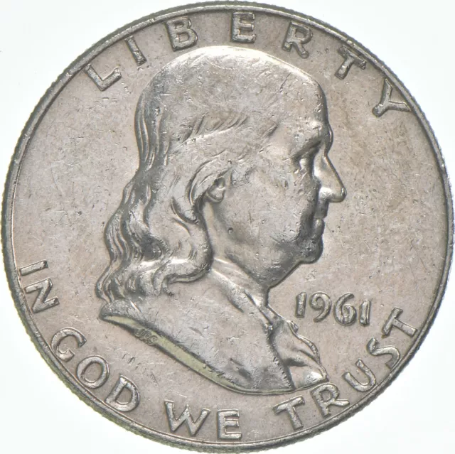 1961-D Franklin Half Dollar AU *0190