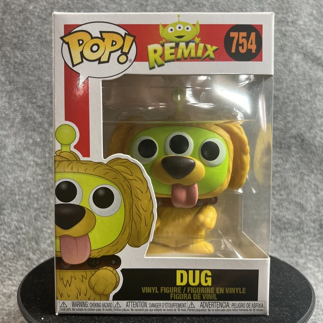 FUNKO POP DISNEY Toy Story Alien Remix 754 Dug Vinyl Figure + Protector ...