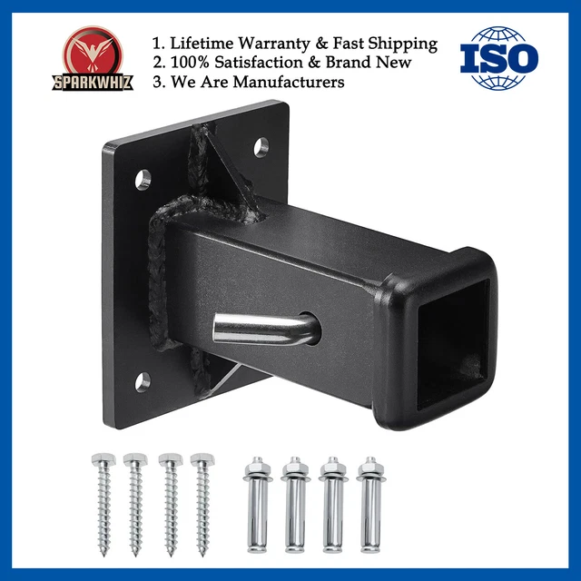 HEAVY DUTY BOLTON Trailer Hitch Receiver Tube 2"Hitch Wall Mounted