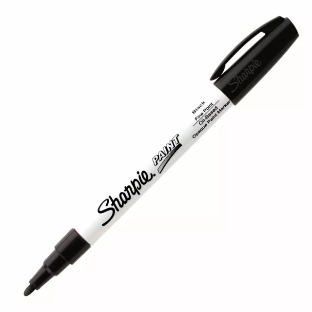 Sharpie Oil Base Paint Marker, Fine Bullet Point, Choose Color, 1 Pen/Pack