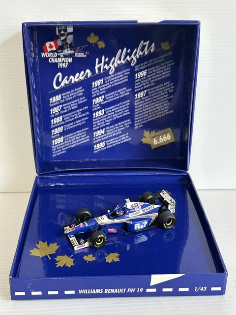 J.ヴィルヌーヴ 1995 チーム・グリーン レイナード ミニチャンプス 1/43 Minichamps Jacques Villeneuve 1995 Indy 500/CART