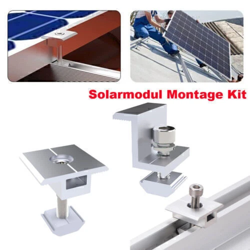 TEOV Montaggio Solare Lamiera Trapezoidale Supporto Per Pannelli - Foto 10