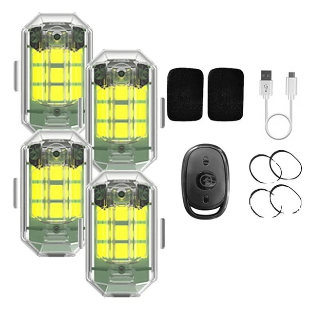 Luce Stroboscopica LED Wireless Ad Alta Luminosità per Guida turna E6A31298