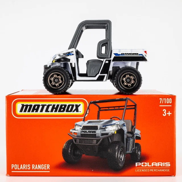 Matchbox Power Grabs #4 – Fiat 500 Turbo Arancione 2019 Scala 1:64 – Nuovo Sigillato
