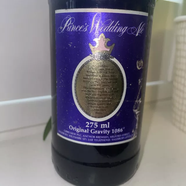 Gibbs Mew Beer To Commemorate The Wedding Of Prince Andrew And Sarah Ferguson 3