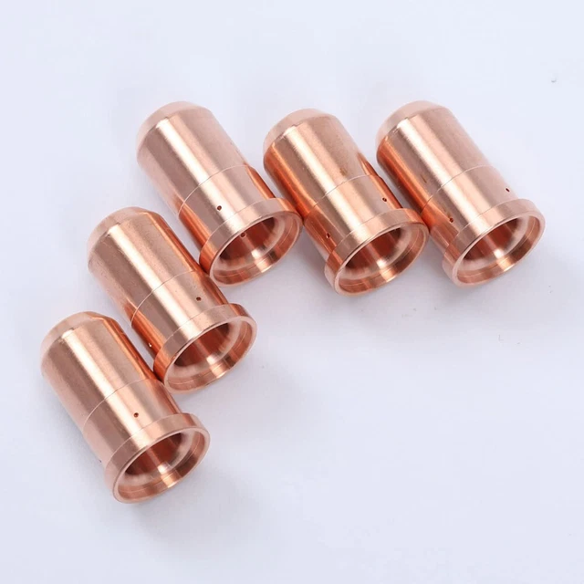Lot De 100 Consommables Pour Découpe Plasma P80 : 50 Buses + 50 Électrodes - Tailles 1.1mm à 1.7mm - Cuivre Hafnium