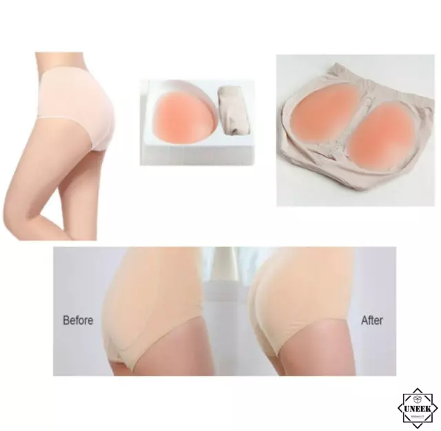 BUTT LIFTER PADS PANTY SILICONE Booty Bum Enhancer Hip Knickers