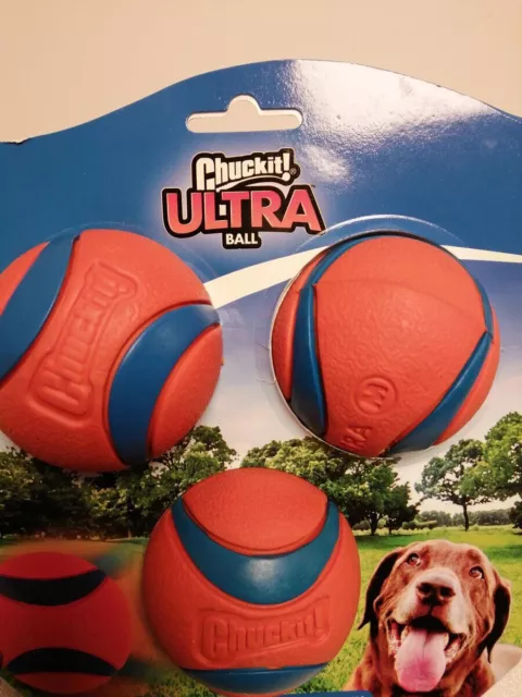 Chuckit! Ultra Ball Hundespielzeug-Ball, langlebig, Gummi, hohe Sprungkraft, sch