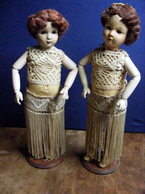 ANCIENNE POUPEE EN Papier Mache ? Deco Collection EUR 149,90 - FR