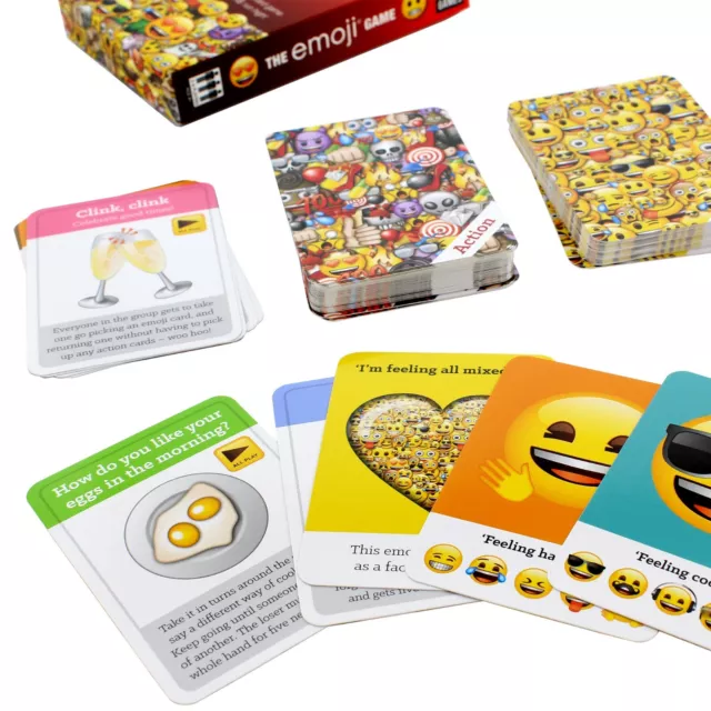 Official Emoji Family Card Game Children Kids Age 8 Years + Collect All The Sets 3