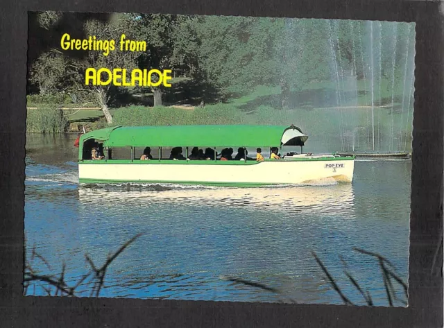 C5538 Australia SA Adelaide Popeye River Torrens AL47 TrueView postcard