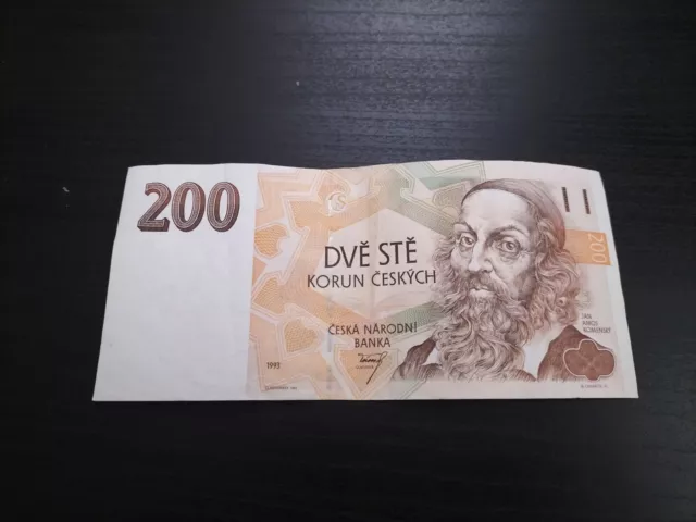 Czech Republic 200 Korun 1993