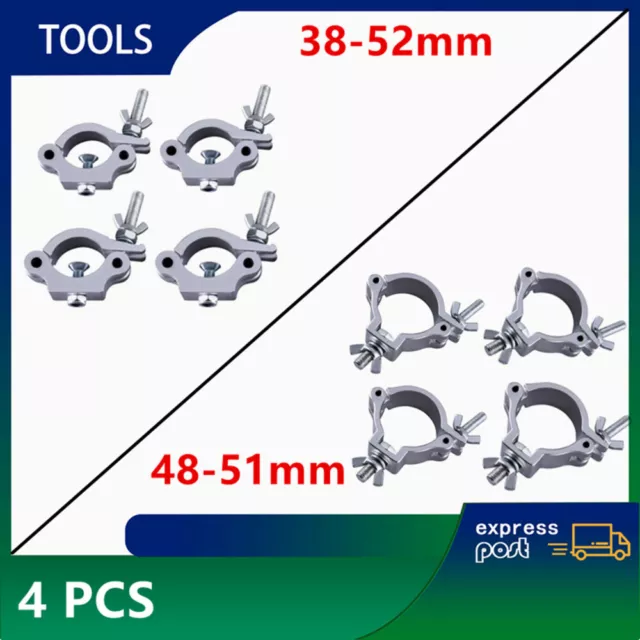 4 tlg Bühnenlicht Klemmhaken Ersatz C Klemmenhaken für Flutlicht DJ Par Lichter