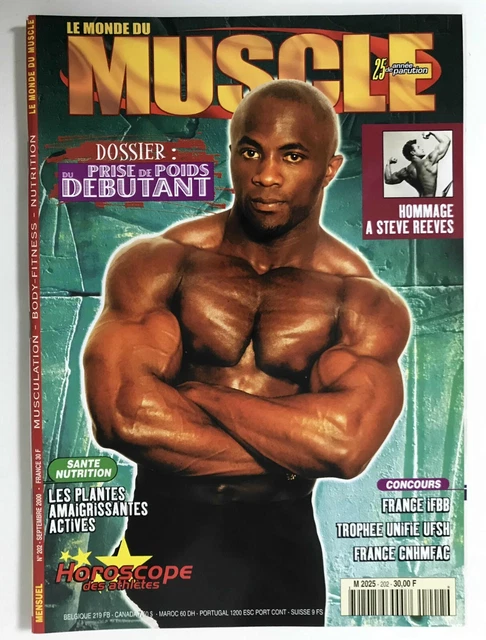 LE MONDE DU MUSCLE n°109 - 1992 - SERGE NUBRET - CORY EVERSON - MILOS SARCEV EUR 10,00 - FR