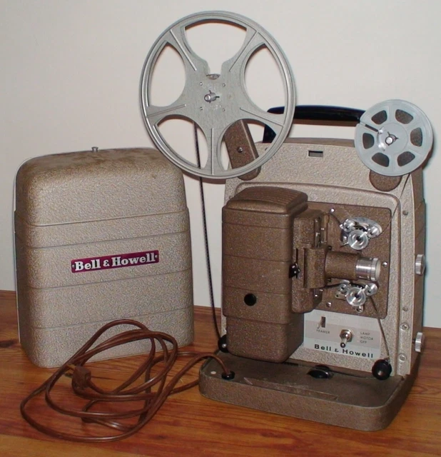 Vintage Bell & Howell  254RS 8 mm Movie Film Projector - Film tested (see video)