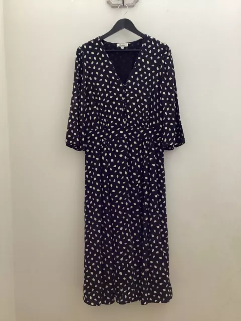 Gorgeous Ladies Somerset by Alice Temperley Black & Ivory Patterned Maxi Dress,