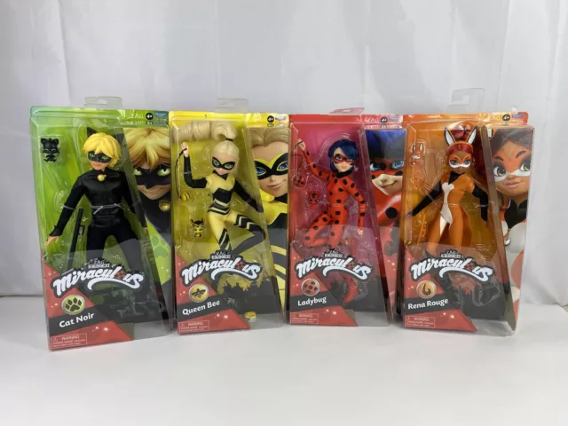 Buy SOJITRA Tofoco Miraculous Comic Cute Anime Adrien Marinette Plagg Tikki  PVC Ladybug Doll Action Figure Toys (4 Pcs/Set) Online at Low Prices in  India 