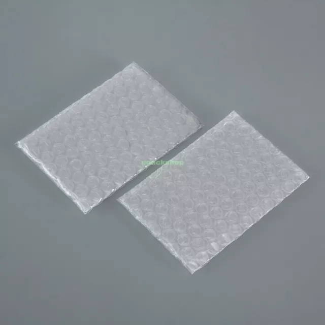 Clear Plastic Bubble Pouches Envelopes Small Packing Bag 3" x 5"_80 x 125mm