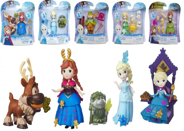 Disney Frozen Little Kingdom Anna Sven Elsa Grand Pabbie Ages 4+ Toy Doll Play