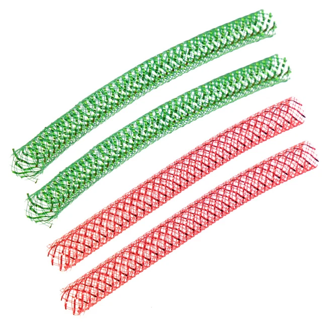 4 Strips DIY Solid Mesh Tube for Craft Bowknot Multifunction Wreath
