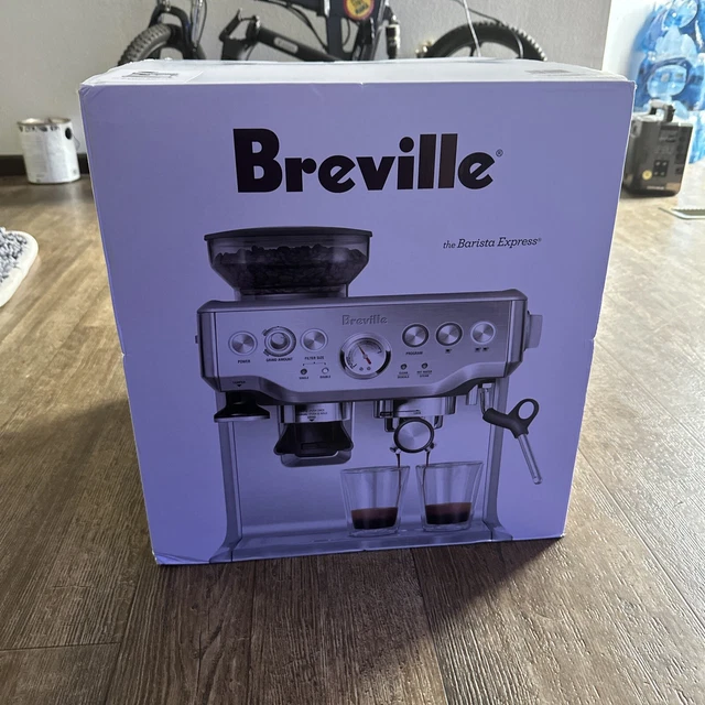 BREVILLE BARISTA EXPRESS Brushed Stainless Steel Espresso Machine