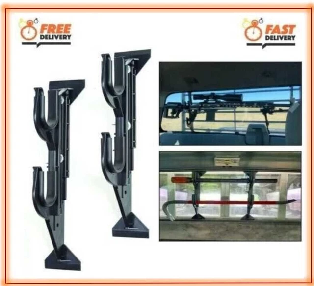 TRUCK REAR WINDOW Rifle Shotgun Gun Holder Rack Vehicle Pickup Mount