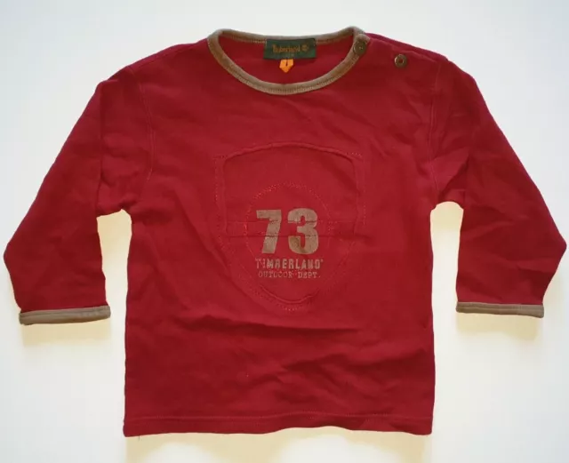 Baby Boys TIMBERLAND T Shirt Age 12 Months