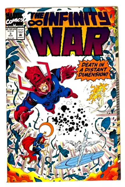 The Infinity War #3 - Marvel Comics 1992 - High Grade Comic - Wraparound Cover