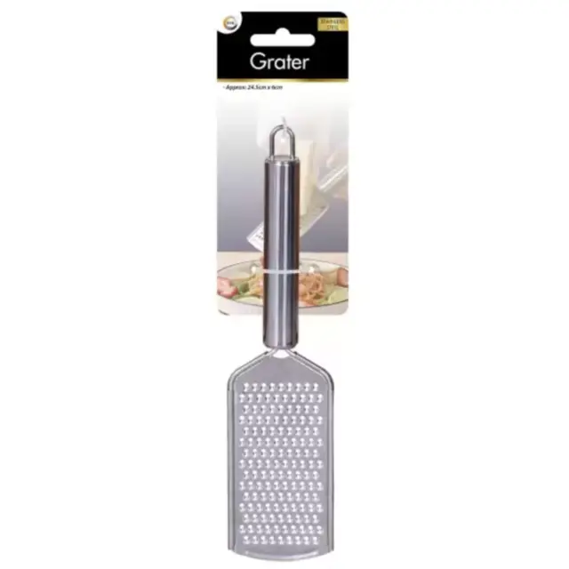 STAINLESS STEEL HAND FOOD GRATER cheese Parmesan Nutmeg Lemon Garlic Ginger