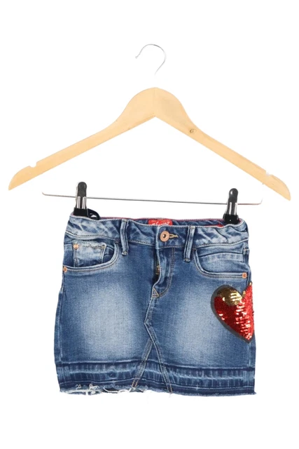 Gonna jeans VINGINO bambini blu taglia 7Y
