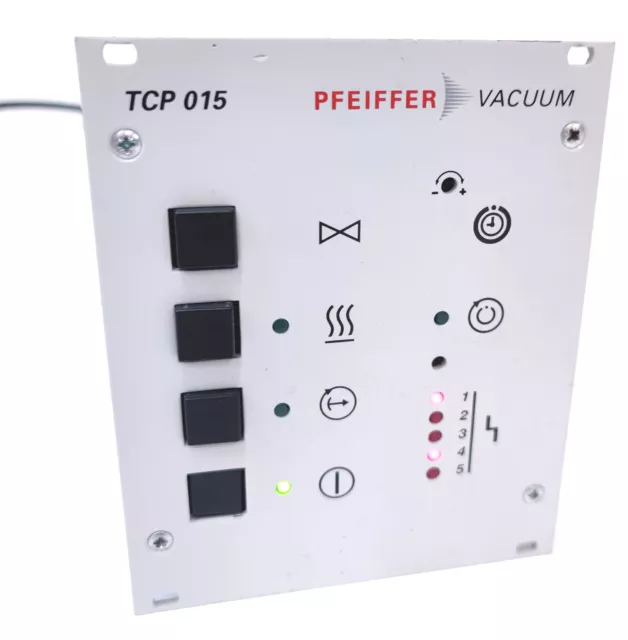 Pfeiffer TCP 015 Turbomolecular Vacuum Pump Controller for TMH 062, TMH 064