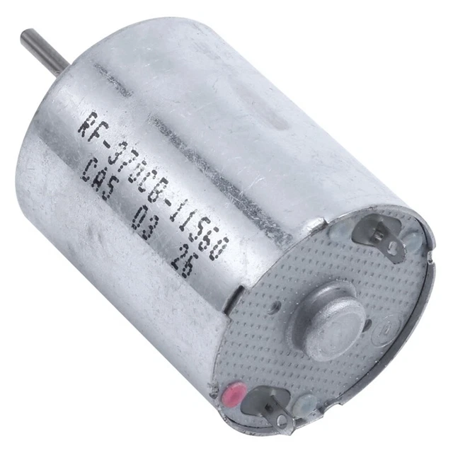 DC 9V 6760RPM Speed 2 Pin 2P Terminals Electric Minimotor H6X3