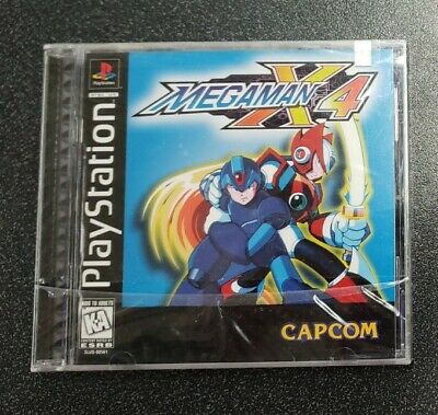 Mega man X 4 PAL Capcom Megaman leggere descrizione libretto 