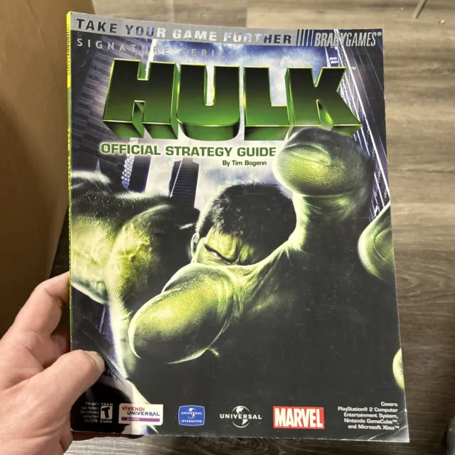 The Hulk Official Strategy Guide (Bradygames Signature Series) PS2 GAMECUBE XBOX