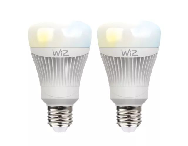 Set 2x WiZ LED Lampe E27 11,5W 2700-6500K Smarthome WLAN Amazon Alexa Google