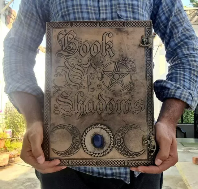 Libro de las Sombras, diario grimorio hecho a mano, Libros Revistas vintage...