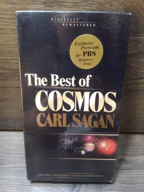 The Best Of COSMOS Carl Sagan VHS 2000 Exclusive Premium for PBS Members Only