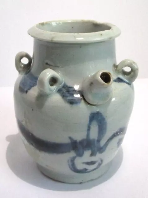 ANTIQUE Chinese Pottery Rice Wine Pourer Jug Vessel Ming Dynasty ca. 16th c.